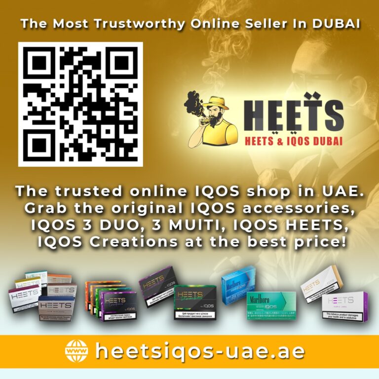 Best buy Heets Dubai, UAE: Benefits of IQOS HEETS Dubai Online